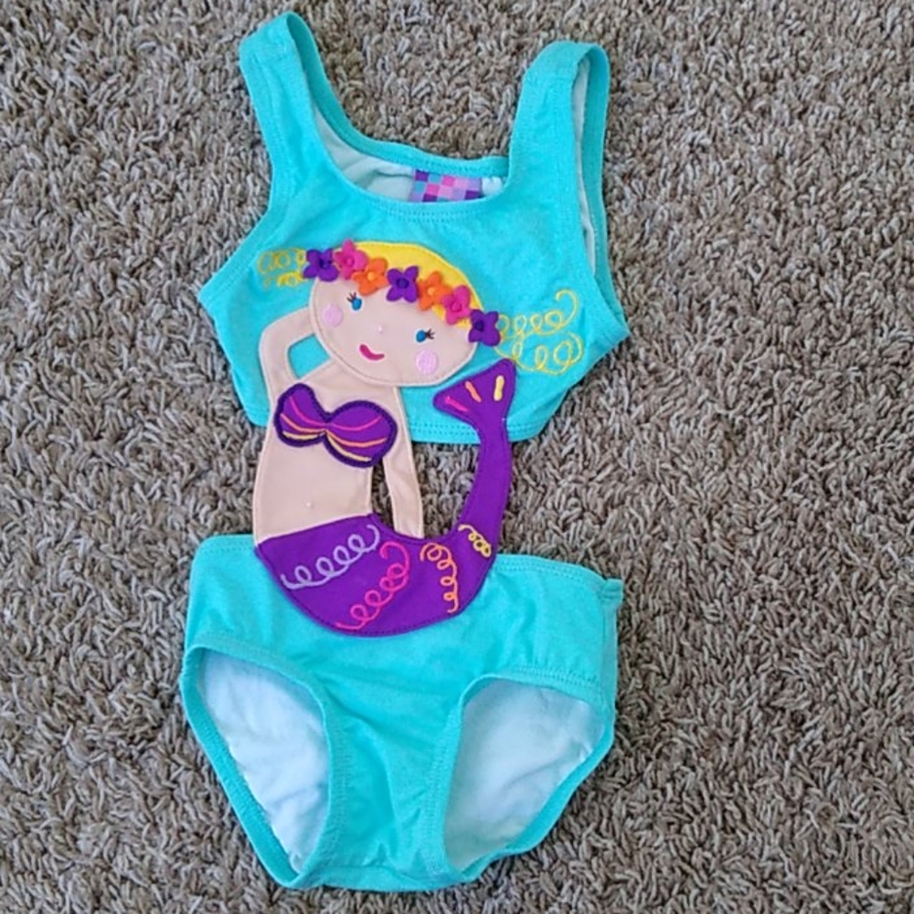 Lazoo baby swimsuit mermaid